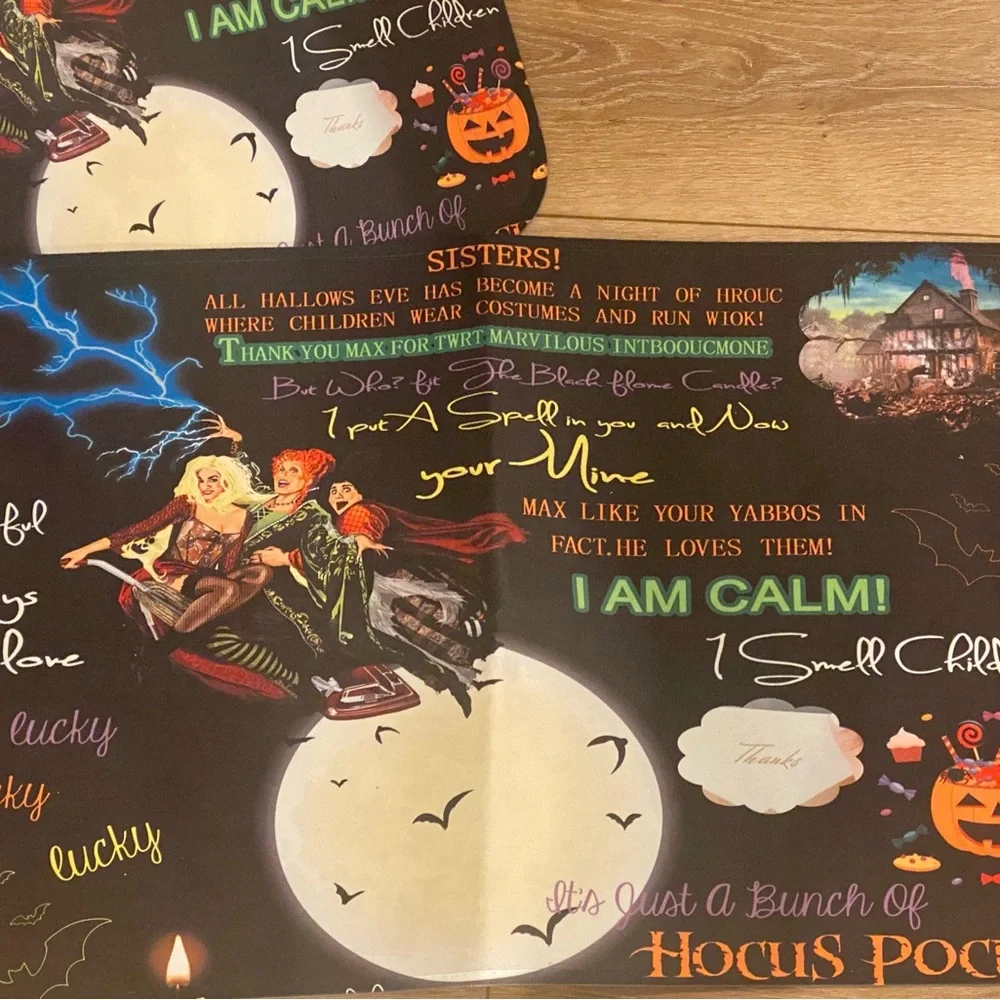 Hocus Pocus 2 Bathroom Set- hocus pocus movie!